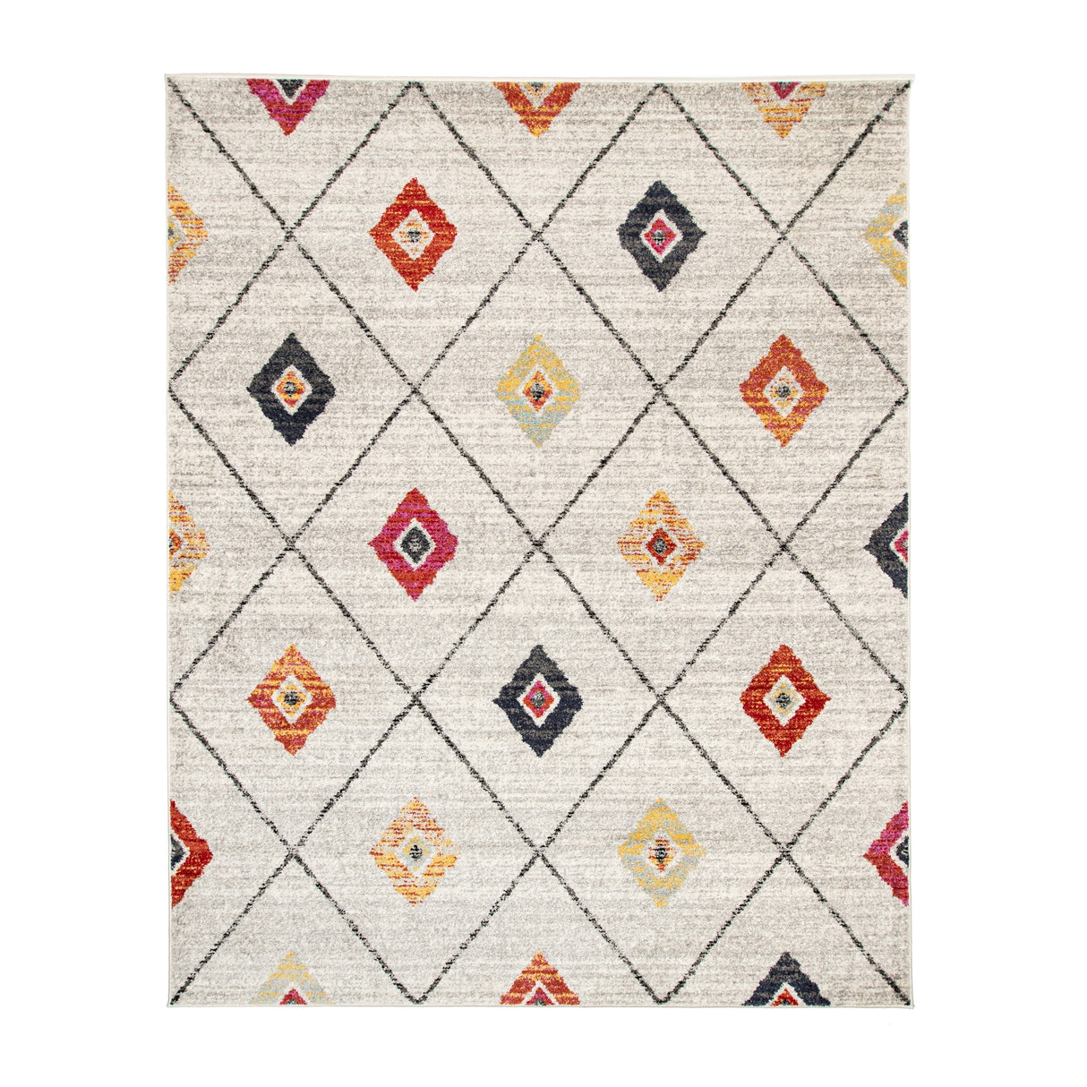 Superior Anton Modern Geometric Lattice Area Rug