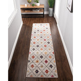 Superior Anton Modern Geometric Lattice Area Rug