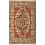 Superior Hestia Traditional Floral Medallion Indoor Area Rug
