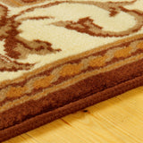 Traditional Medallion Floral Indoor Runner or Area Rug by Superior