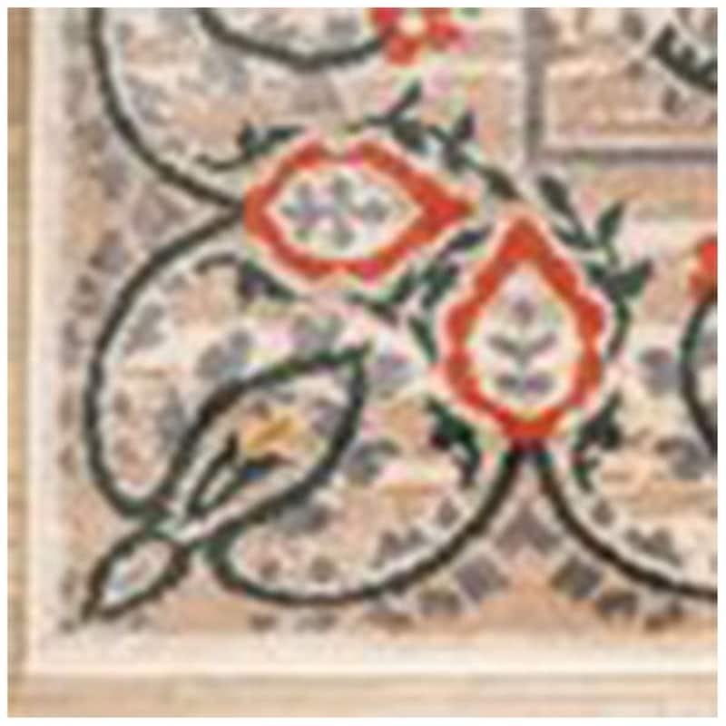 Superior Larkin Floral Paisley Tan Indoor Bohemian Area Rug
