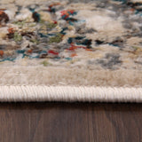Vintage Distressed Medallion Indoor Area Rug or Runner by Superior