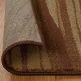Superior Modern Abstract MultiColored Power-Loomed Indoor Area Rug