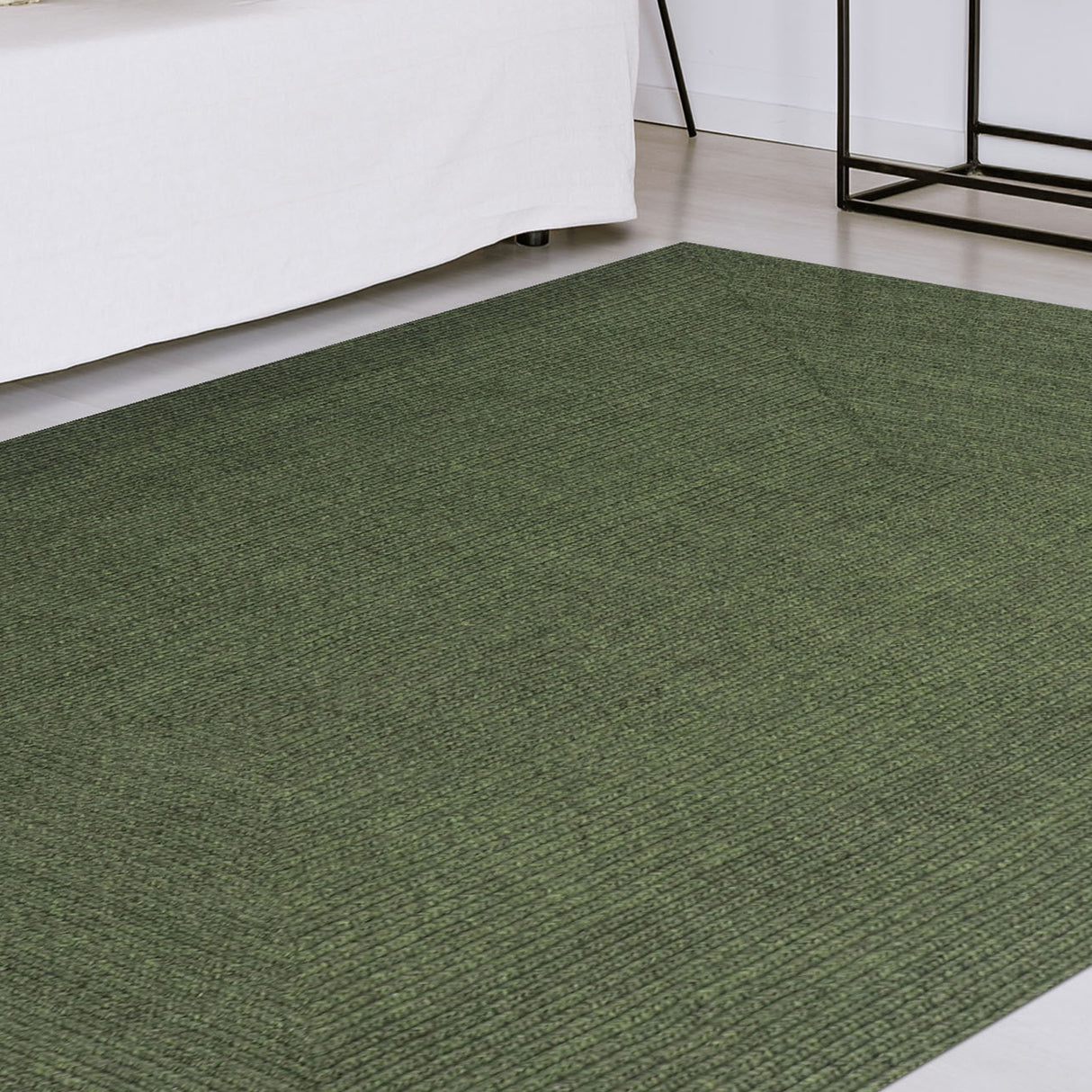 Superior Reversible Solid Modern Rustic Braided Indoor/ Outdoor Area Rug