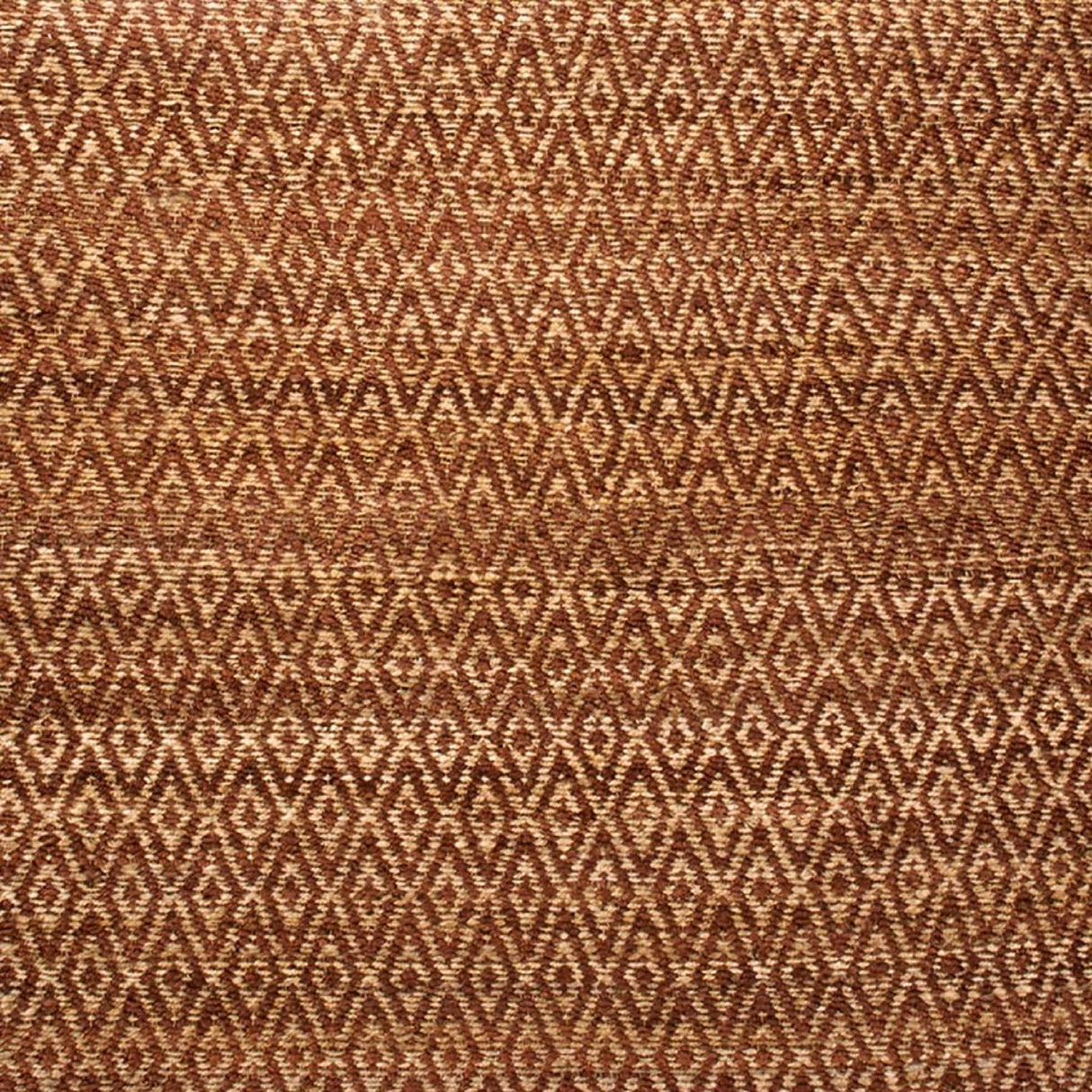 Superior Natural Jute Flatweave Diamond Reversible Black Area Rug