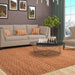 Superior Natural Jute Flatweave Diamond Reversible Black Area Rug