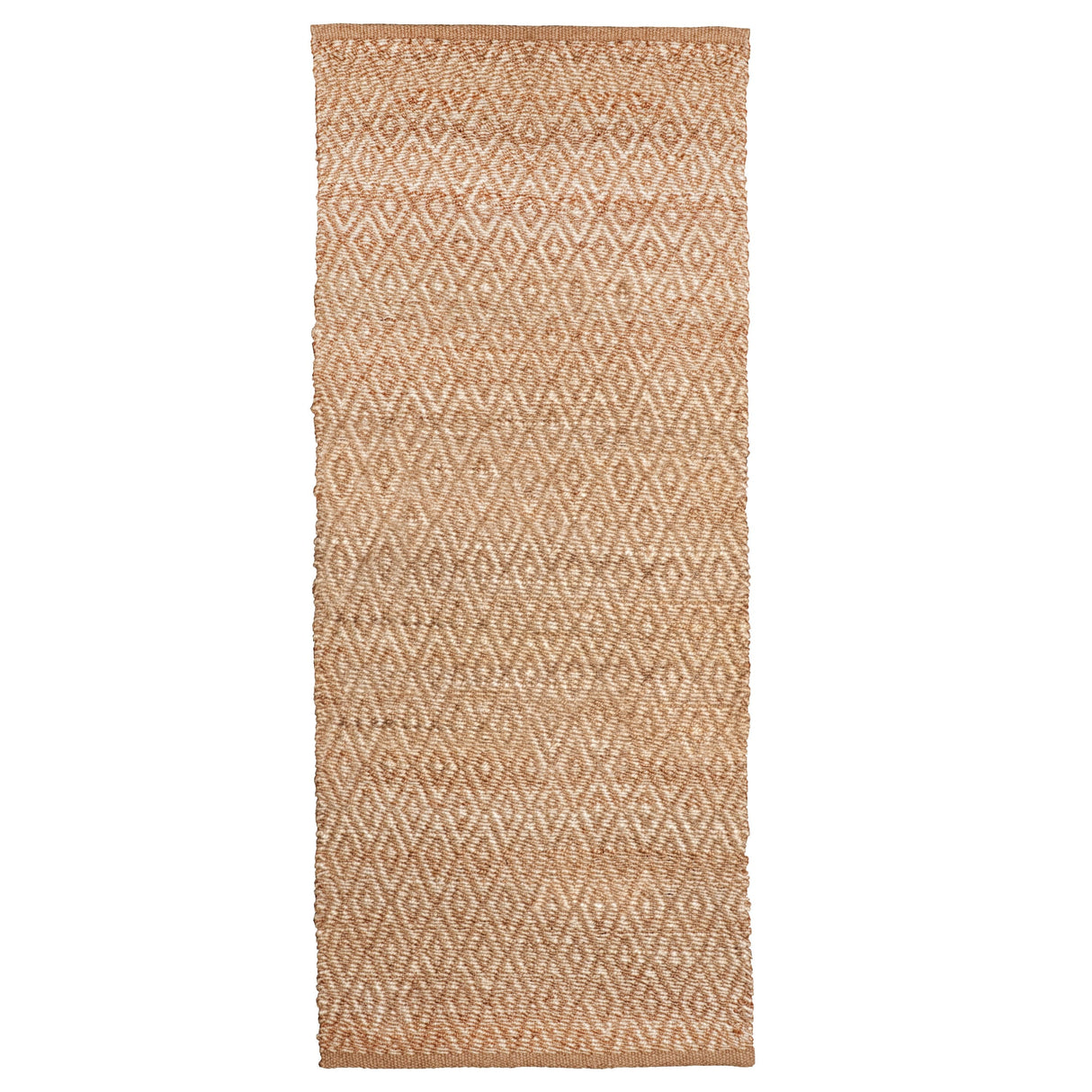 Superior Natural Jute Flatweave Diamond Reversible Black Area Rug