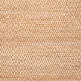 Superior Natural Jute Flatweave Diamond Reversible Black Area Rug