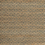 Superior Natural Jute Flatweave Diamond Reversible Black Area Rug