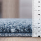 Superior Plush Shag Fuzzy Modern Solid Indoor Area Rug or Runner