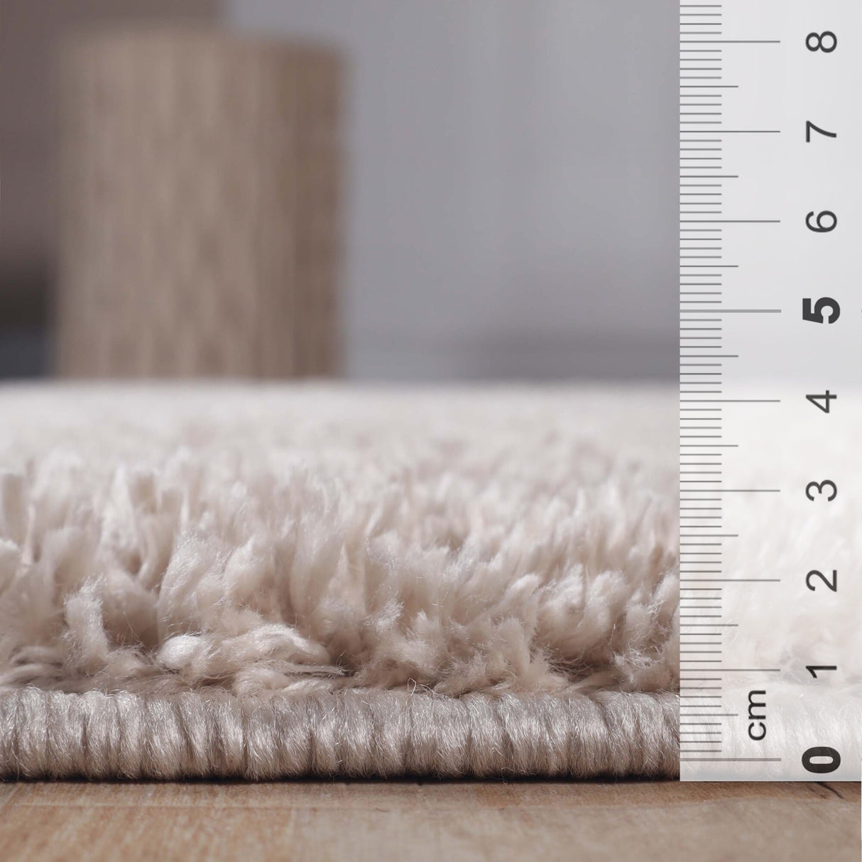 Superior Plush Shag Fuzzy Modern Solid Indoor Area Rug or Runner