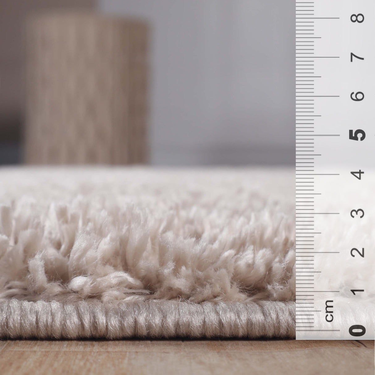 Superior Plush Shag Fuzzy Modern Solid Indoor Area Rug or Runner