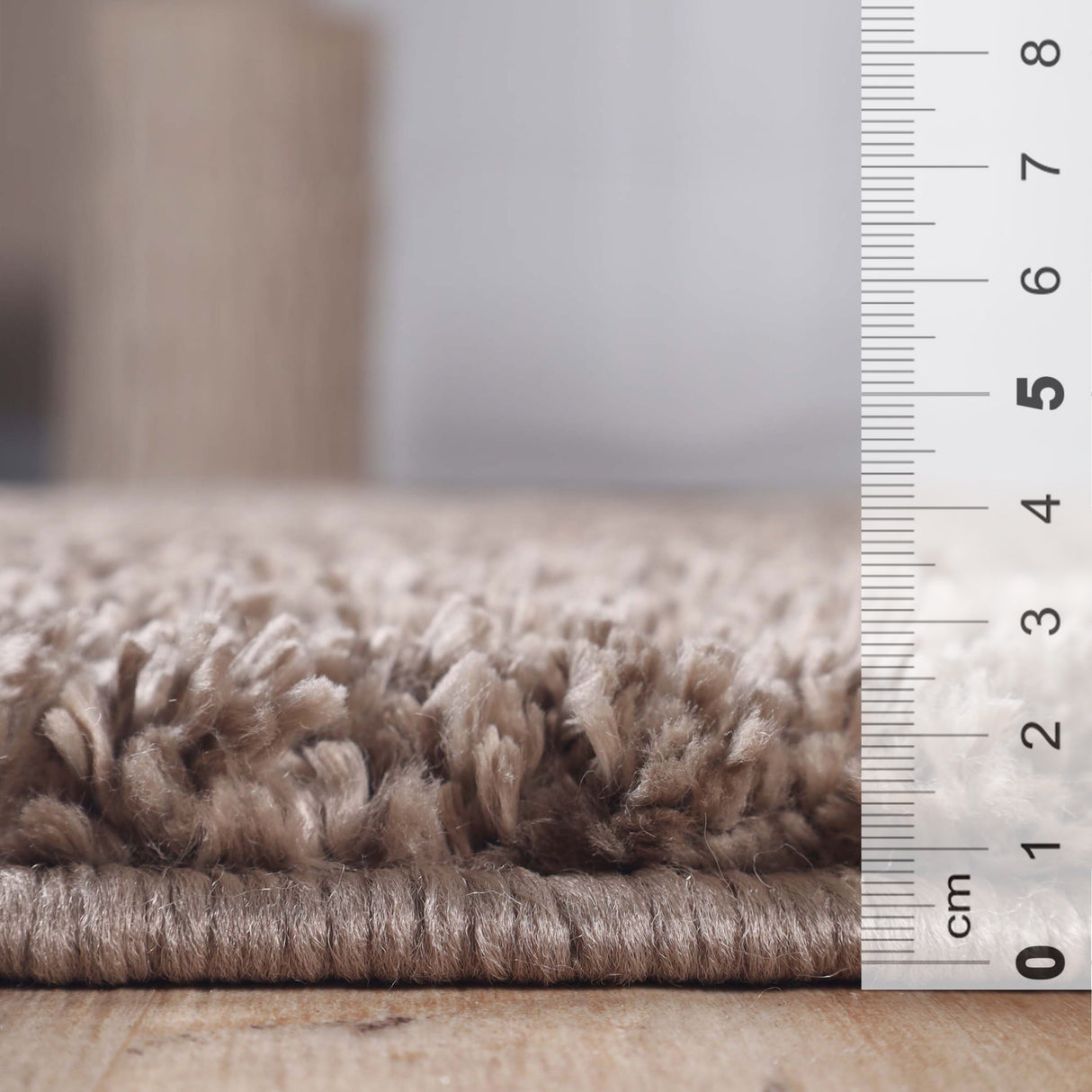 Superior Plush Shag Fuzzy Modern Solid Indoor Area Rug or Runner