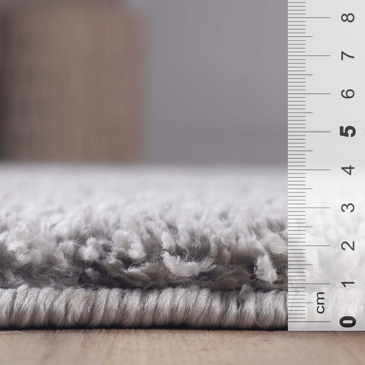 Superior Plush Shag Fuzzy Modern Solid Indoor Area Rug or Runner