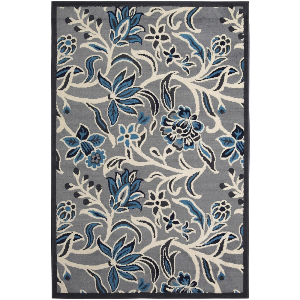 Miranda Home Grey (5'x8') Rug - 5' x 8'