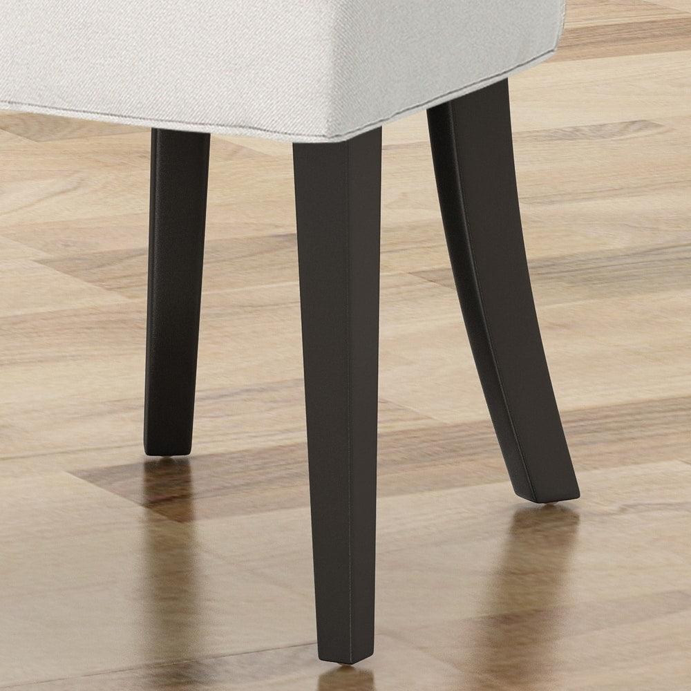 Mircea Traditional Two Toned Fabric Dining Chair by Christopher Knight Home