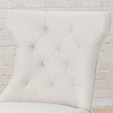 Mircea Traditional Two Toned Fabric Dining Chair by Christopher Knight Home