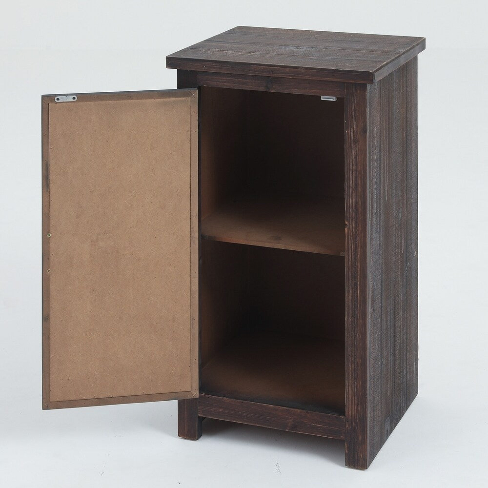 Mirror Door Small Console Cabinet