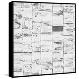 Missing Marble Floater Framed Print on Canvas