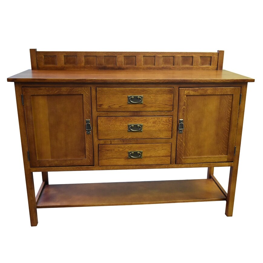 Mission Turner Sideboard With 3 Drawers And 2 Doors - 58"