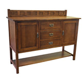 Mission Turner Sideboard With 3 Drawers And 2 Doors - 58"