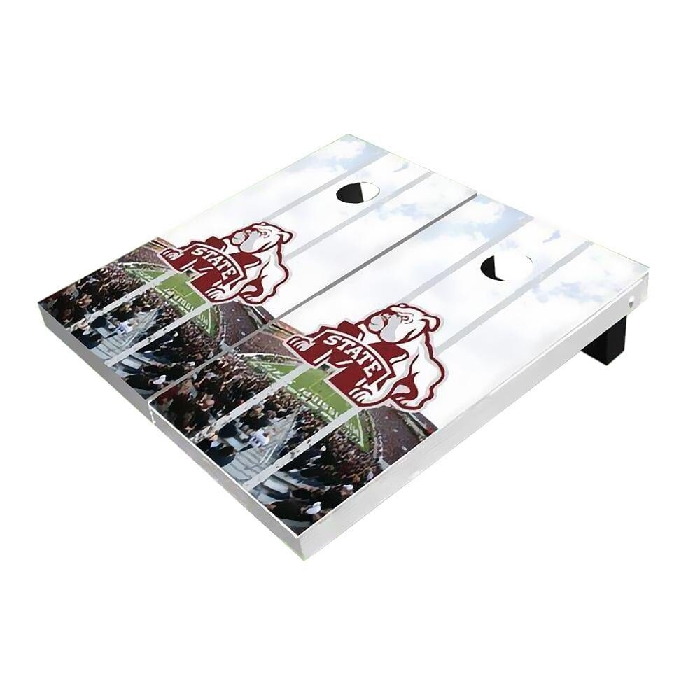 Mississippi State Bulldogs Stadium Cornhole Boards