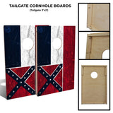 Mississippi State Flag Tailgate Cornhole Board Set (Includes 8 Bags) - N/A