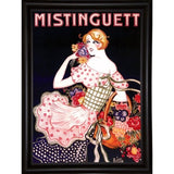Mistinguett Checked-VINAPP115388 Print 15.25"x11" by Vintage Apple Collection