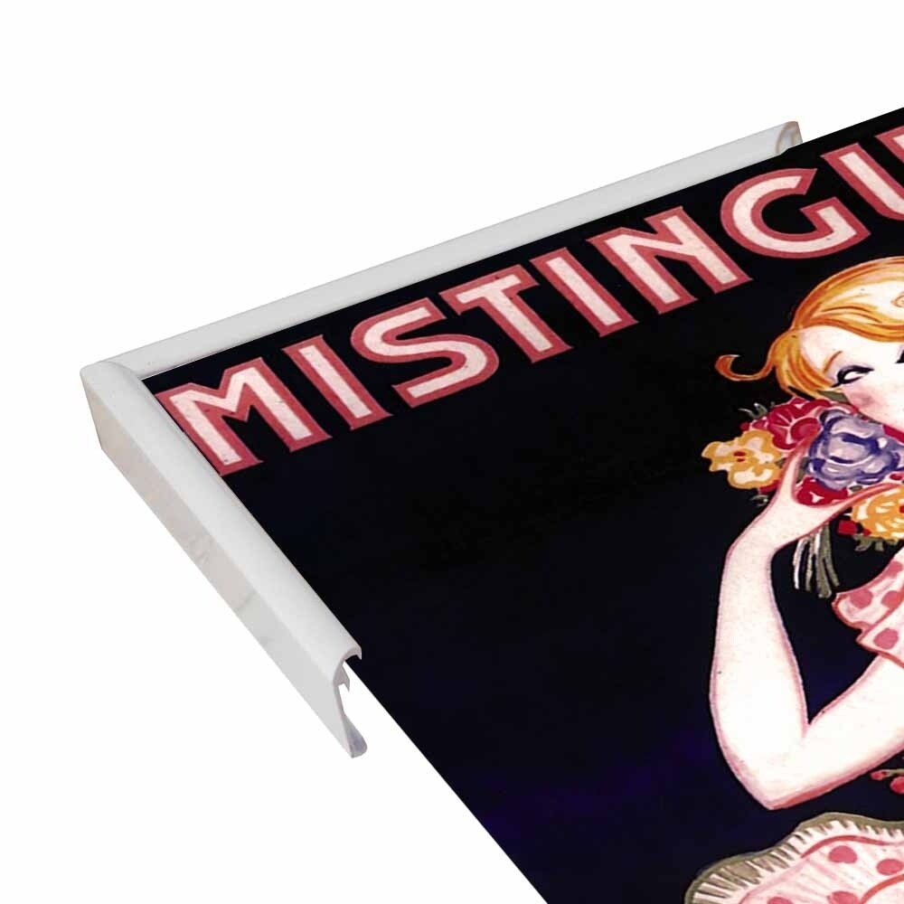 Mistinguett Checked-VINAPP115388 Print 15.25"x11" by Vintage Apple Collection