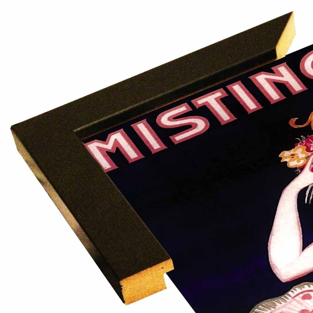 Mistinguett Checked-VINAPP115388 Print 15.25"x11" by Vintage Apple Collection