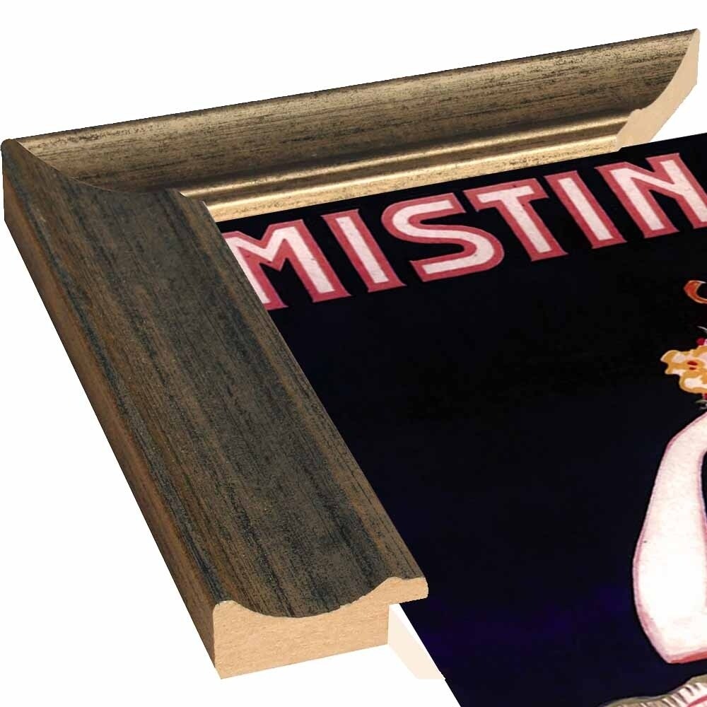 Mistinguett Checked-VINAPP115388 Print 15.25"x11" by Vintage Apple Collection