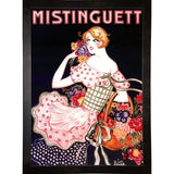 Mistinguett Checked-VINAPP115388 Print 15.25"x11" by Vintage Apple Collection