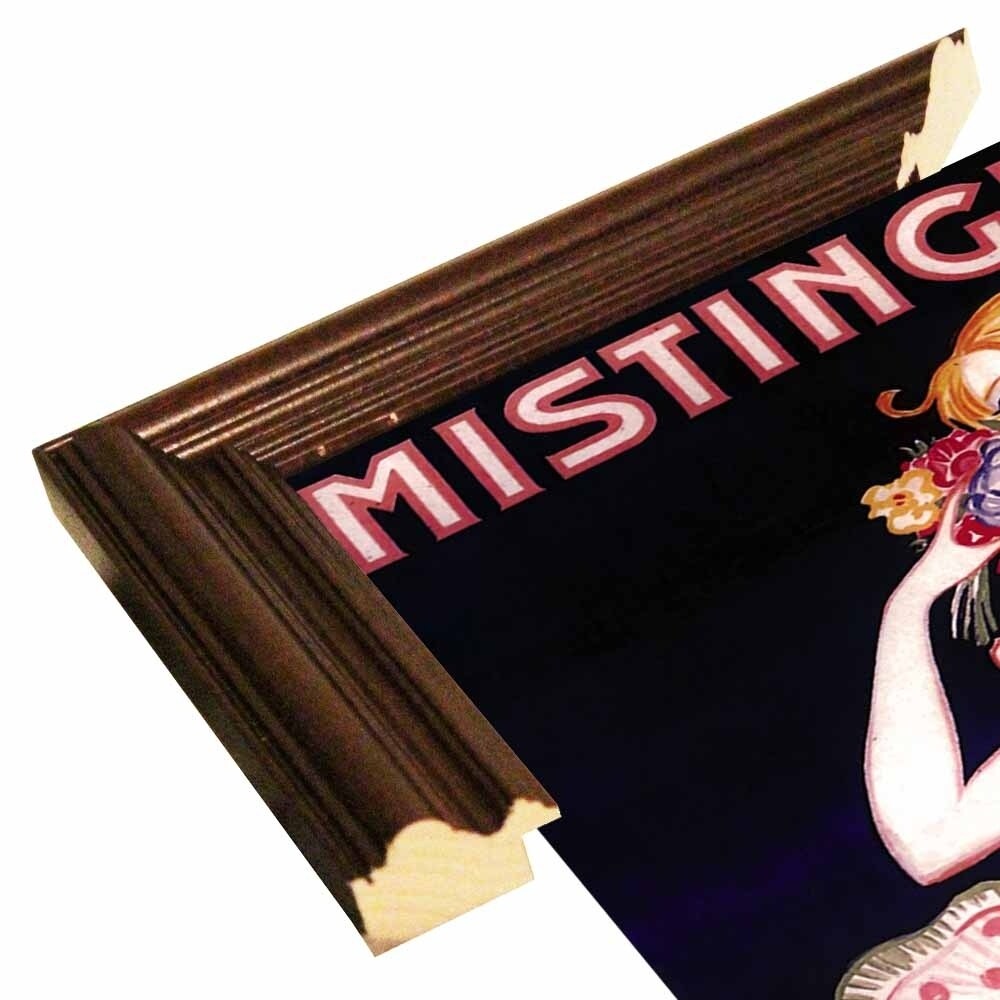 Mistinguett Checked-VINAPP115388 Print 15.25"x11" by Vintage Apple Collection