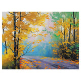 Misty Autumn Day by Graham Gercken Canvas Art Print