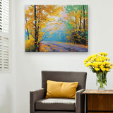 Misty Autumn Day by Graham Gercken Canvas Art Print