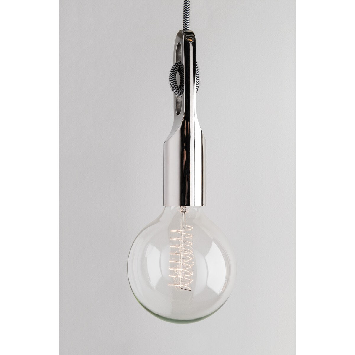 Mitzi by Hudson Valley Angela 1-light Polished Nickel Pendant