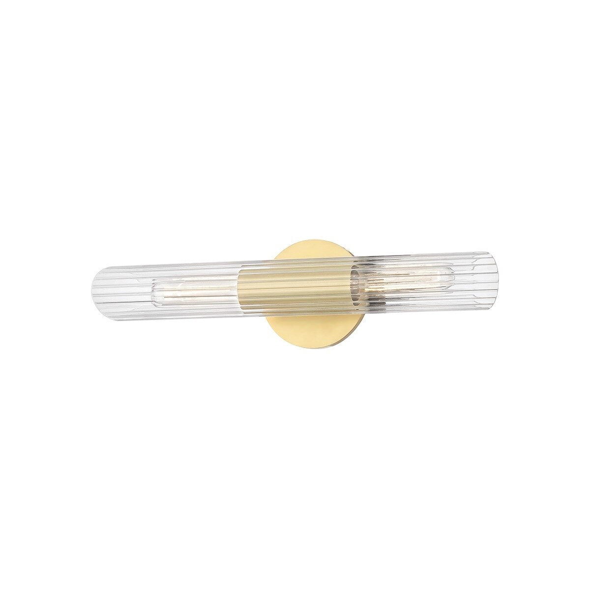 Mitzi by Hudson Valley Cecily Aged Brass ADA Wall Sconce