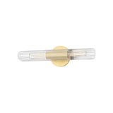 Mitzi by Hudson Valley Cecily Aged Brass ADA Wall Sconce