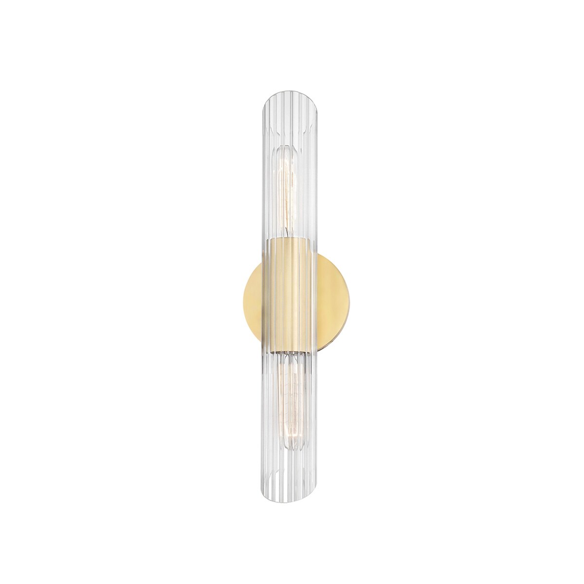 Mitzi by Hudson Valley Cecily Aged Brass ADA Wall Sconce