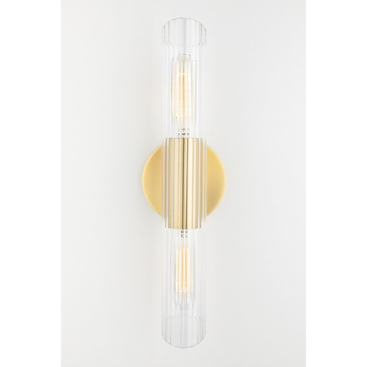 Mitzi by Hudson Valley Cecily Aged Brass ADA Wall Sconce