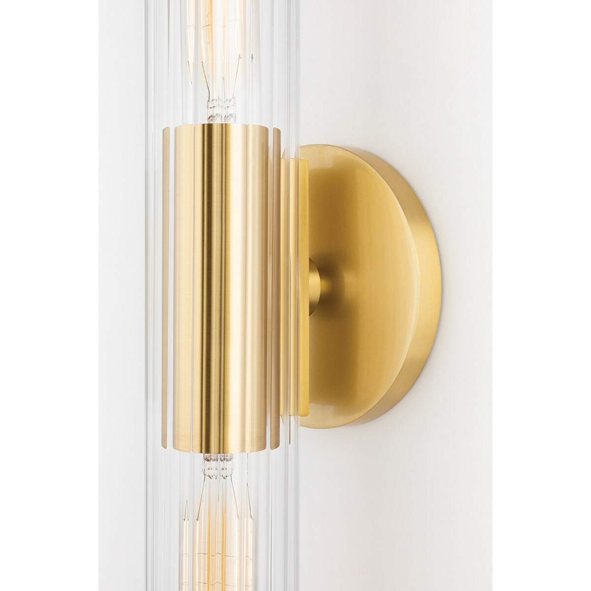 Mitzi by Hudson Valley Cecily Aged Brass ADA Wall Sconce