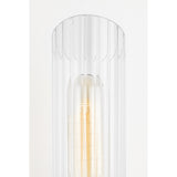 Mitzi by Hudson Valley Cecily Aged Brass ADA Wall Sconce
