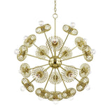 Mitzi by Hudson Valley Lighting Serena 9-light Polished Brass Chandelier