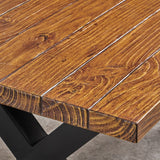 Mitzy 3-piece Rectangle Light-Weight Concrete Picnic Dining Set by Christopher Knight Home