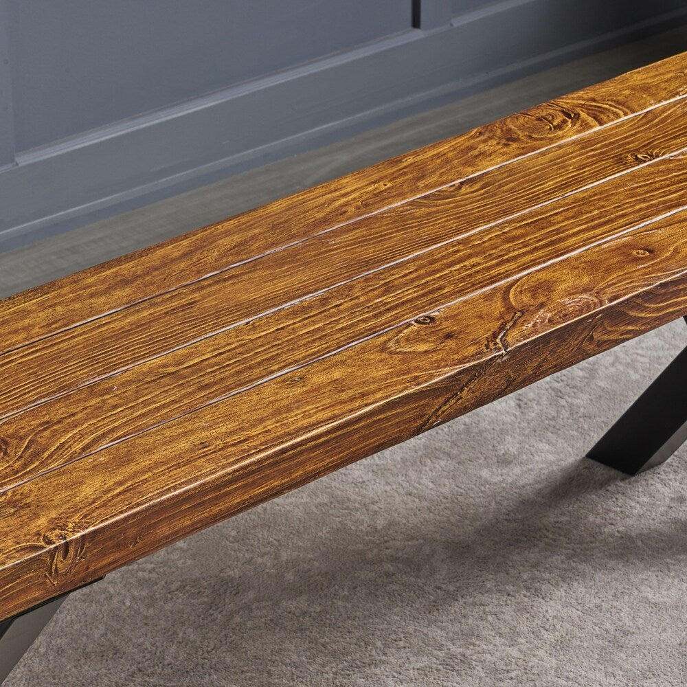 Mitzy 3-piece Rectangle Light-Weight Concrete Picnic Dining Set by Christopher Knight Home
