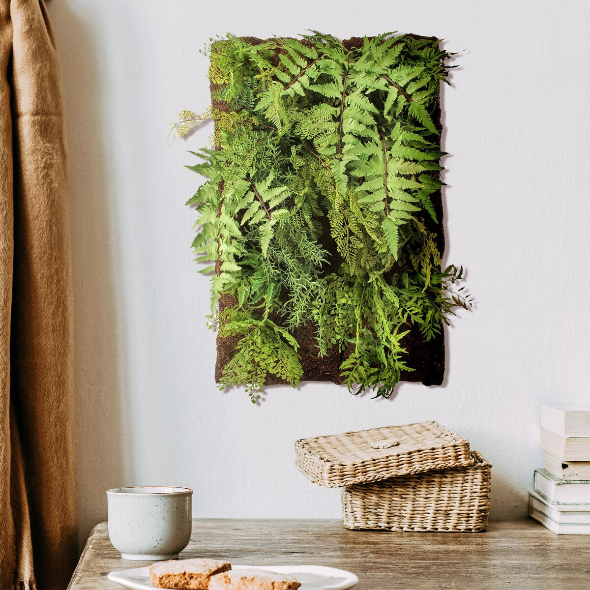 Mixed Fern Wall Plaque 18"X24"