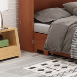 Mixoy Murphy Bed with Mattress,Foldable Space-Saving Cube Cabinet Bed