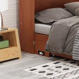Mixoy Murphy Bed with Mattress,Foldable Space-Saving Cube Cabinet Bed