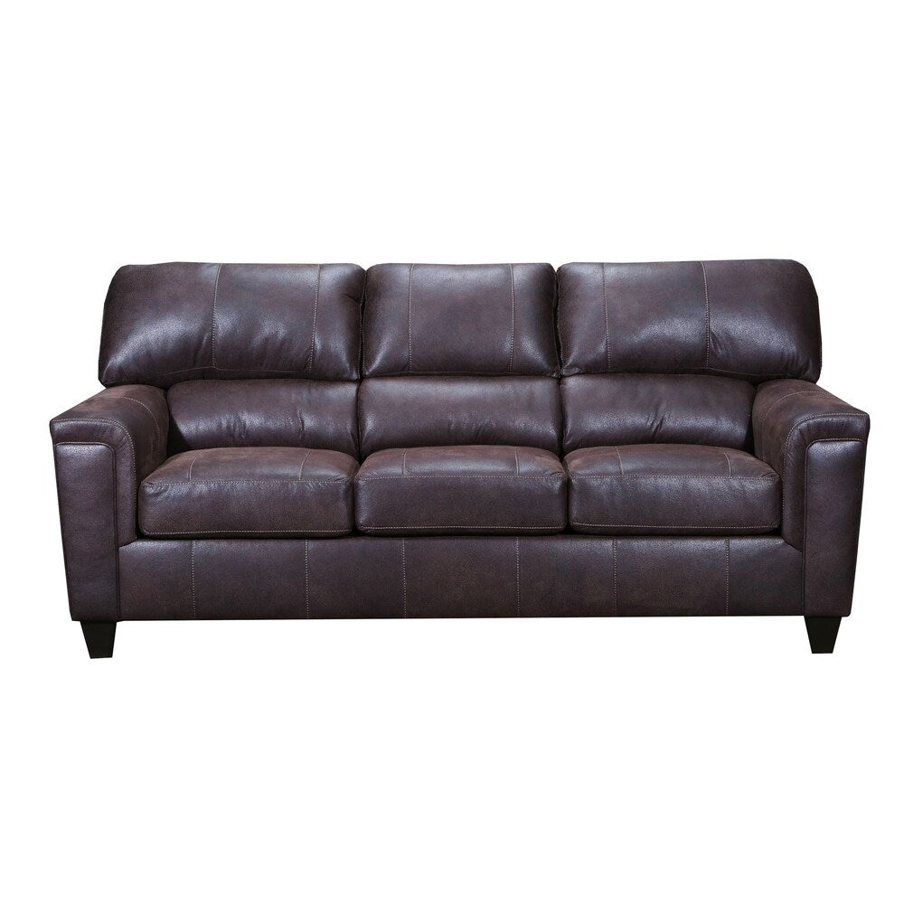 Moa Faux Leather Queen Sleeper Sofa