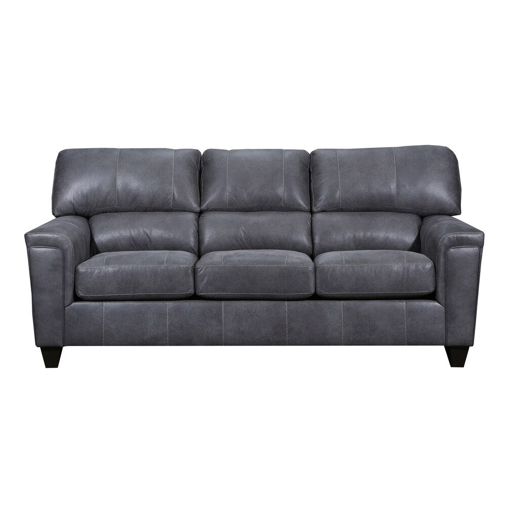 Moa Faux Leather Queen Sleeper Sofa